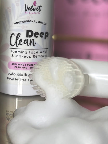 Deep Clean foaming face wash