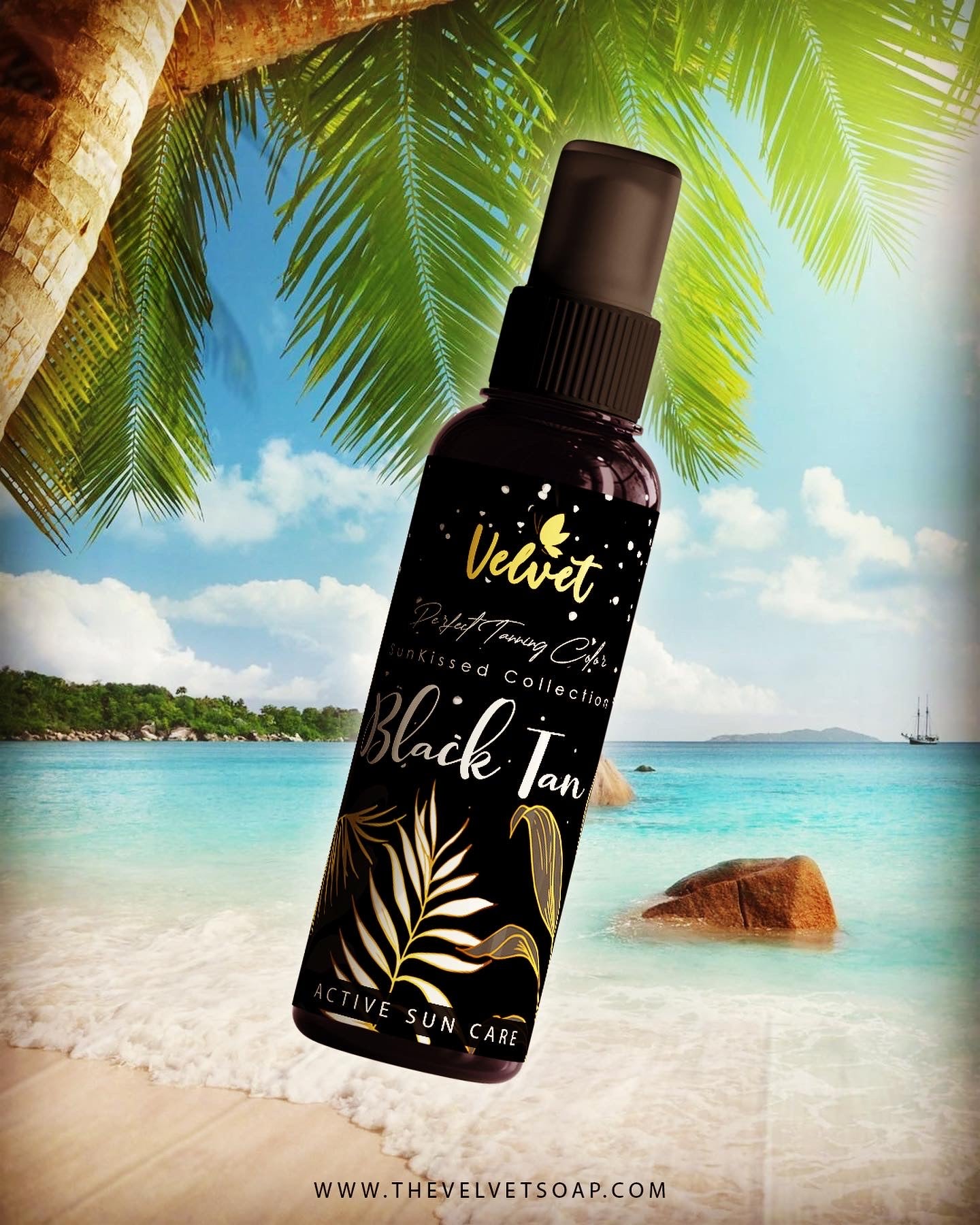 Black Tan Tanning Oil